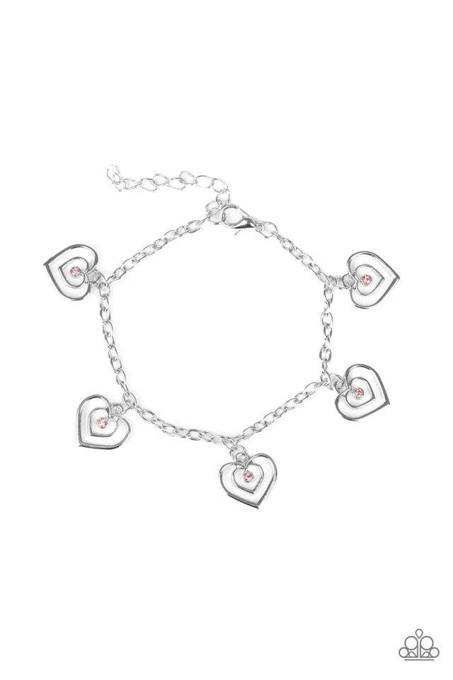 Unbreakable Hearts - Pink ♥ Bracelet