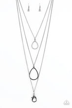 Load image into Gallery viewer, Make The World Sparkle - Black ♥ Lanyard
