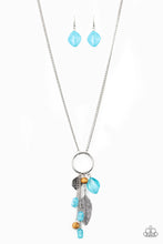 Load image into Gallery viewer, Paparazzi ♥ Sky High Style - Blue ♥ Necklace
