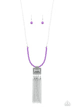 Load image into Gallery viewer, Mayan Masquerade - Purple ♥ Necklace
