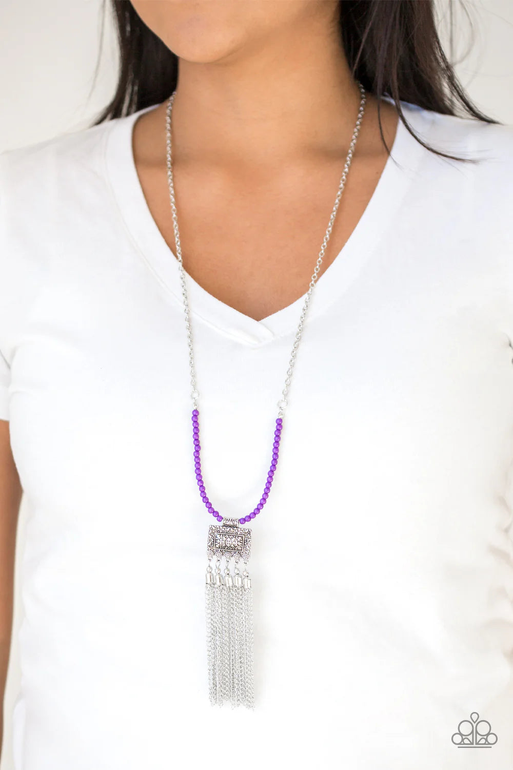 Mayan Masquerade - Purple ♥ Necklace