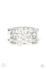 Load image into Gallery viewer, Make Way For Broadway - White ♥ Ring
