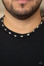 Load image into Gallery viewer, Rockin Rockslide - Black ♥ Mens Necklace
