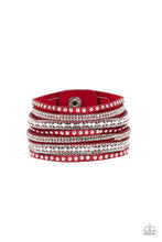 Load image into Gallery viewer, All Hustle and Hairspray - Red ♥ Urban Bracelet
