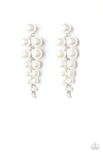 Load image into Gallery viewer, Paparazzi ♥ Totally Tribeca - White ♥ Post Earrings
