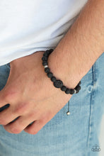 Load image into Gallery viewer, Paparazzi ♥ Intention - Black ♥ Lava Bead Bracelet
