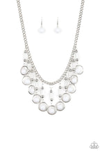 Load image into Gallery viewer, Cool Cascade - White ♥ Necklace
