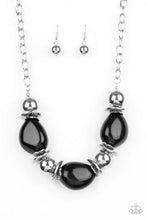 Load image into Gallery viewer, Paparazzi ♥ Vivid Vibes - Black ♥ Necklace
