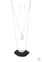 Load image into Gallery viewer, Tassel Temptation - Black ♥ Necklace
