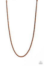 Load image into Gallery viewer, Go Down Fighting - Copper ♥ Men&#39;s Necklace
