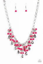 Load image into Gallery viewer, Travelling Trendsetter - Pink ♥ Necklace
