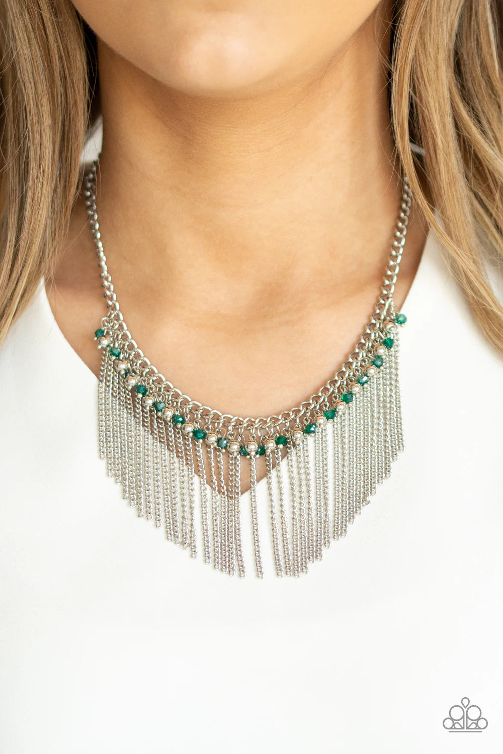 Divinely Diva - Green ♥ Necklace
