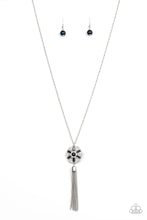 Load image into Gallery viewer, Paparazzi ♥ Fine Florals - Blue ♥ Necklace
