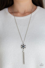 Load image into Gallery viewer, Paparazzi ♥ Fine Florals - Blue ♥ Necklace
