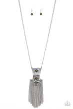 Load image into Gallery viewer, Paparazzi ♥ Totem Tassel - Green ♥ Necklace
