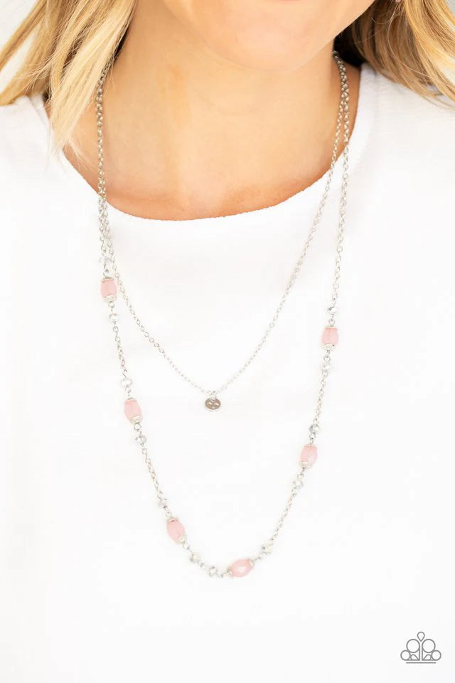 Irresistibly Iridescent - Pink ♥ Necklace