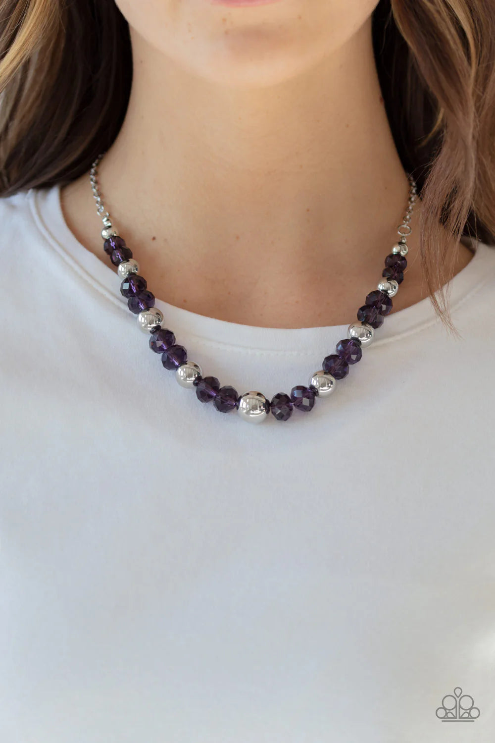 Jewel Jam - Purple ♥ Necklace