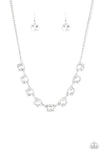 Load image into Gallery viewer, Iridescent Icing - White ♥ Necklace
