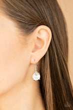 Load image into Gallery viewer, Iridescent Icing - White ♥ Necklace
