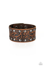 Load image into Gallery viewer, Nature Guide - Brown ♥  Leather Bracelet
