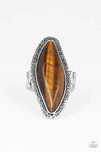 Load image into Gallery viewer, Mineral Mine - Brown ♥ Tiger&#39;s Eye Ring
