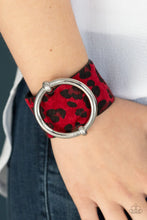 Load image into Gallery viewer, Paparazzi ♥ Asking FUR Trouble - Red ♥ Urban Bracelet
