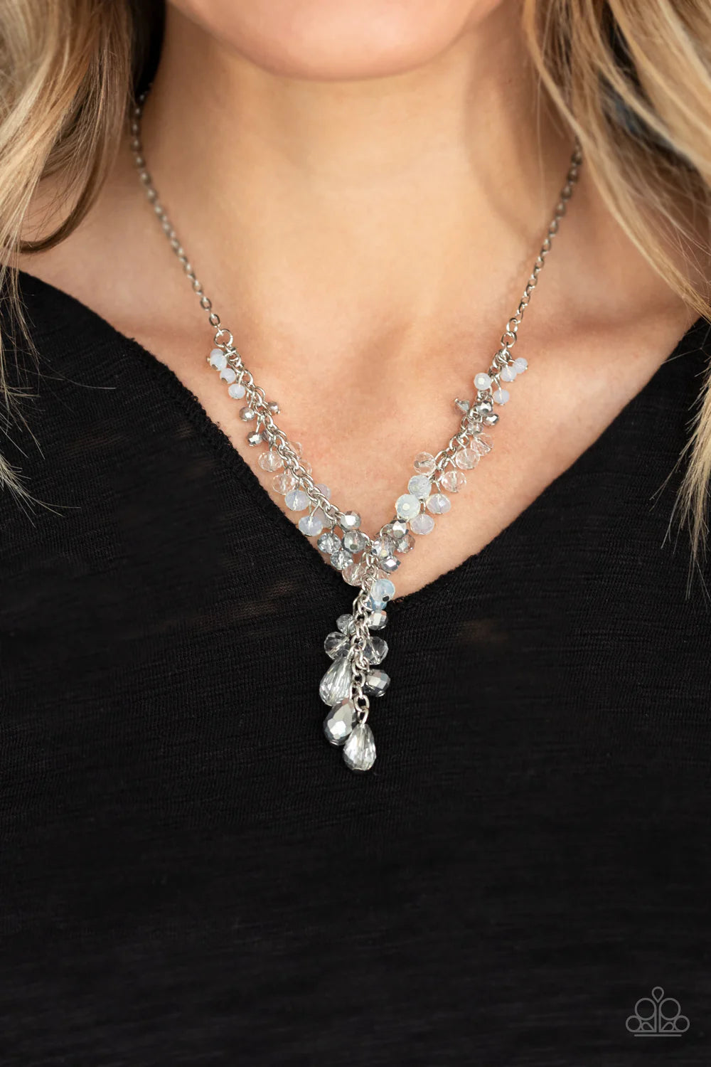Iridescent Illumination - Silver ♥ Necklace