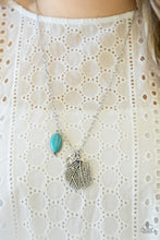 Load image into Gallery viewer, Free-Spirited Forager - Blue ♥ Necklace

