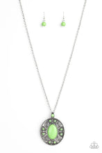 Load image into Gallery viewer, Sunset Sensation - Green ♥ Necklace
