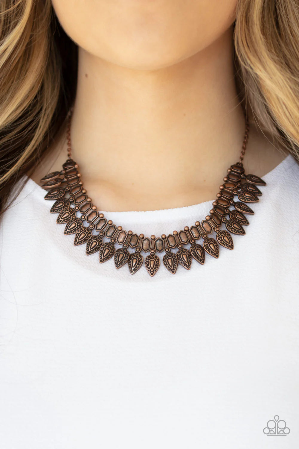 When The Hunter Becomes The Hunted - Copper ♥ Necklace