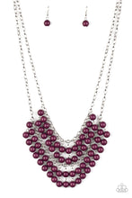 Load image into Gallery viewer, Bubbly Boardwalk - Purple ♥ Necklace
