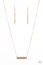 Load image into Gallery viewer, Paparazzi ♥ Land Of The Free - Gold ♥ Necklace
