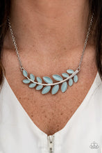 Load image into Gallery viewer, Paparazzi ♥ FROSTED FOLIAGE - Blue ♥ EXCLUSIVE Necklace Summer Pack 2020
