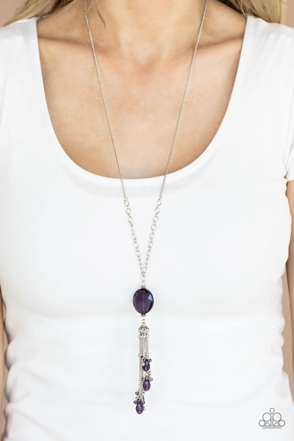 Fringe Flavor - Purple ♥ Necklace