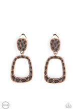 Load image into Gallery viewer, Paparazzi ♥ Playfully Primitive - Copper ♥ Clip-On
