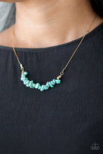 Load image into Gallery viewer, Back To Nature - Blue -  Turquoise ♥ Necklace
