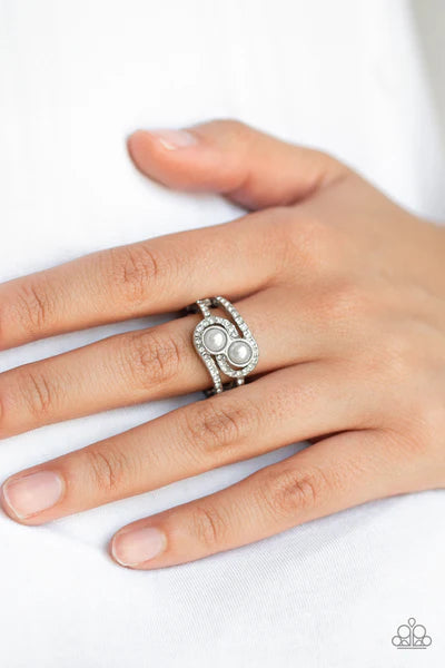 Collect Up Front - Silver ♥ Ring