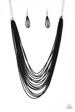 Load image into Gallery viewer, Peacefully Pacific - Black ♥ Necklace
