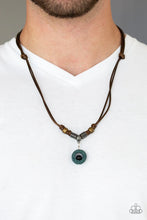 Load image into Gallery viewer, Tiki Thunder - Black ♥ Mens Necklace
