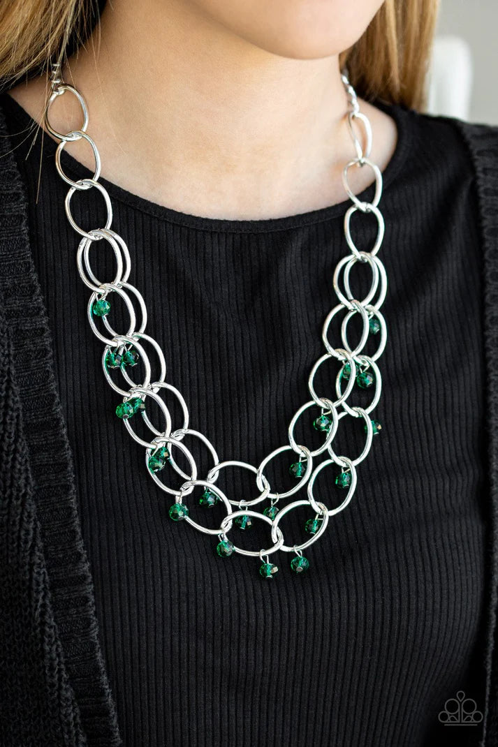 Yacht Tour - Green ♥ Necklace