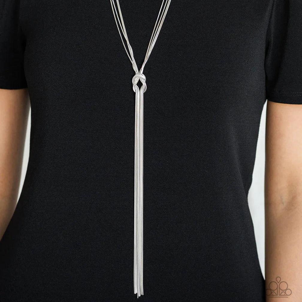 Forget Me KNOT - Silver ♥ Necklace