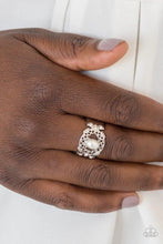 Load image into Gallery viewer, Mod Modest - White ♥ Ring
