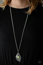 Load image into Gallery viewer, Flight Path - Green ♥ Necklace
