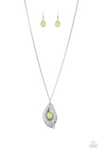 Load image into Gallery viewer, Flight Path - Green ♥ Necklace
