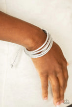 Load image into Gallery viewer, Paparazzi ♥ Glitter-tastic! - Silver ♥ Bracelet
