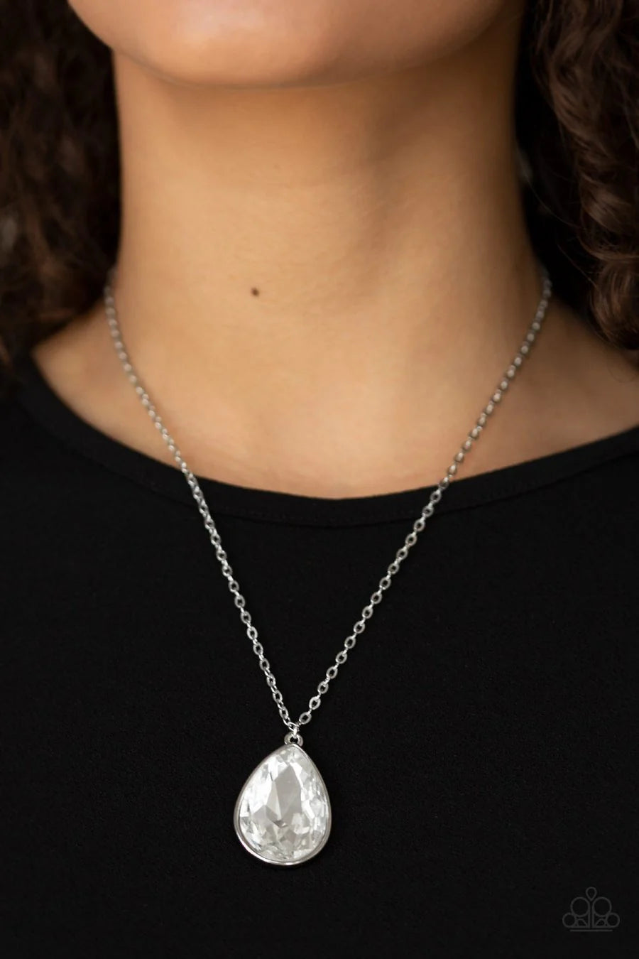 So Obvious - White ♥ Necklace