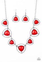 Load image into Gallery viewer, Make A Point - Red ♥ Necklace

