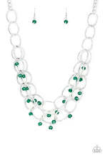 Load image into Gallery viewer, Yacht Tour - Green ♥ Necklace
