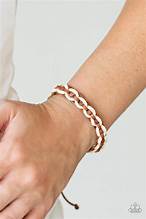 Paparazzi ♥ Rural Rules - Brown ♥ Urban Bracelet