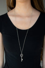 Load image into Gallery viewer, The Magic Key - Silver ♥ Necklace
